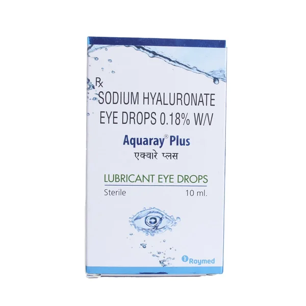 Aquaray Plus Eye Drops 10 ml, Pack of 1 Eye Drops