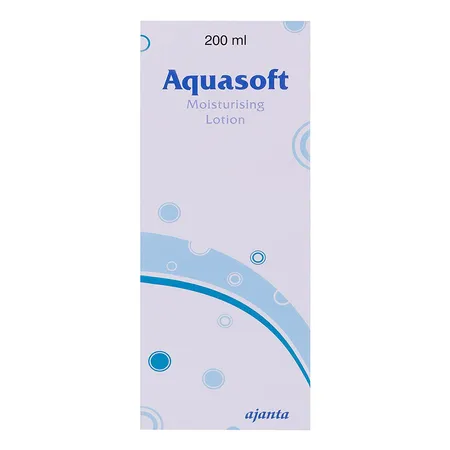 Aquasoft Moisturising Lotion 200 ml | Nourishes Dehydrated Skin | All Season Moisturising Lotion | For All Skin Type