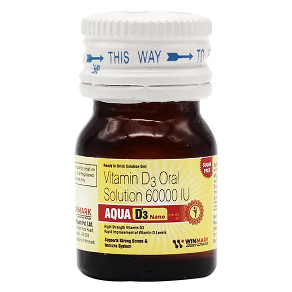 Aqua D3 Sugar Free Oral Solution 5 ml