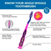 Aquawhite Jiggle Wiggle Soft Tooth Brush for 3+Years, 1 Count, Pack of 1