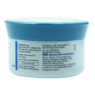 Aqurea HF Cream Gel 50 gm, Pack of 1 GEL