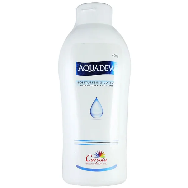 Aquadew Moisturizing Lotion, 400 gm, Pack of 1