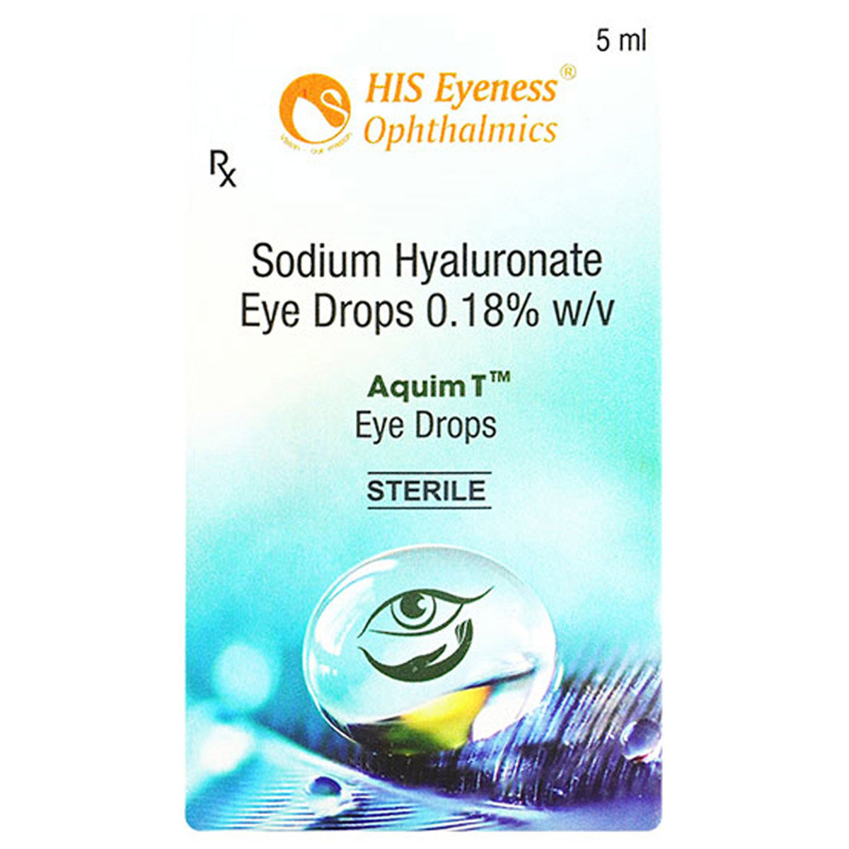 Aquim T 0.18% Eye Drops 5 ml, Pack of 1 Drops Aquim T 0.18% Eye Drops 5 ml, Pack of 1 Drops
