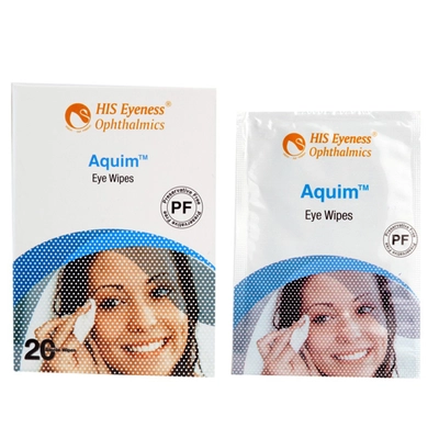 Aquim Eye Wipes 20'S (His Eyeness), Pack of 1