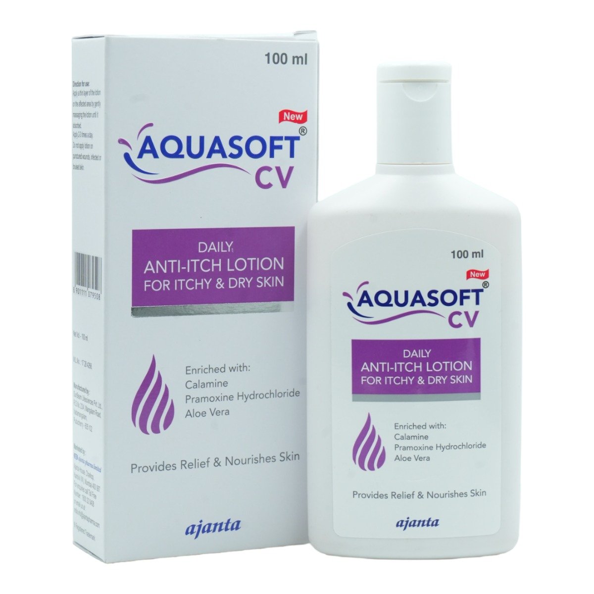 Aquasoft CV New Lotion 100 ml, Pack of 1 Aquasoft CV New Lotion 100 ml, Pack of 1