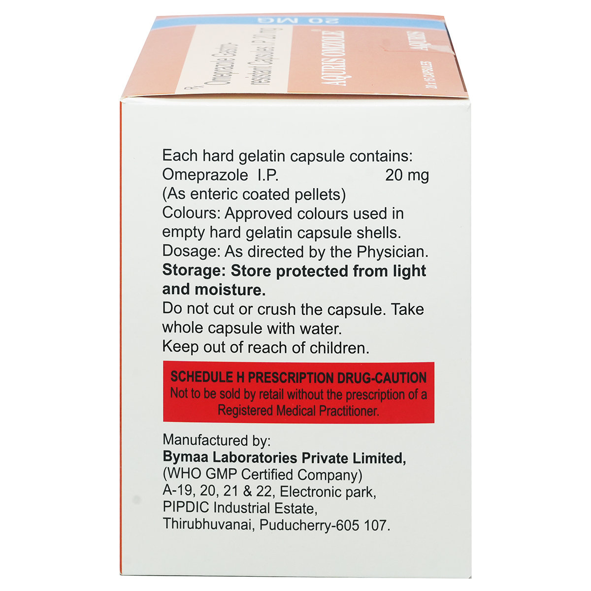 Aquris Omzole Capsule 15's, Pack of 15 CAPSULES Aquris Omzole Capsule 15's, Pack of 15 CAPSULES