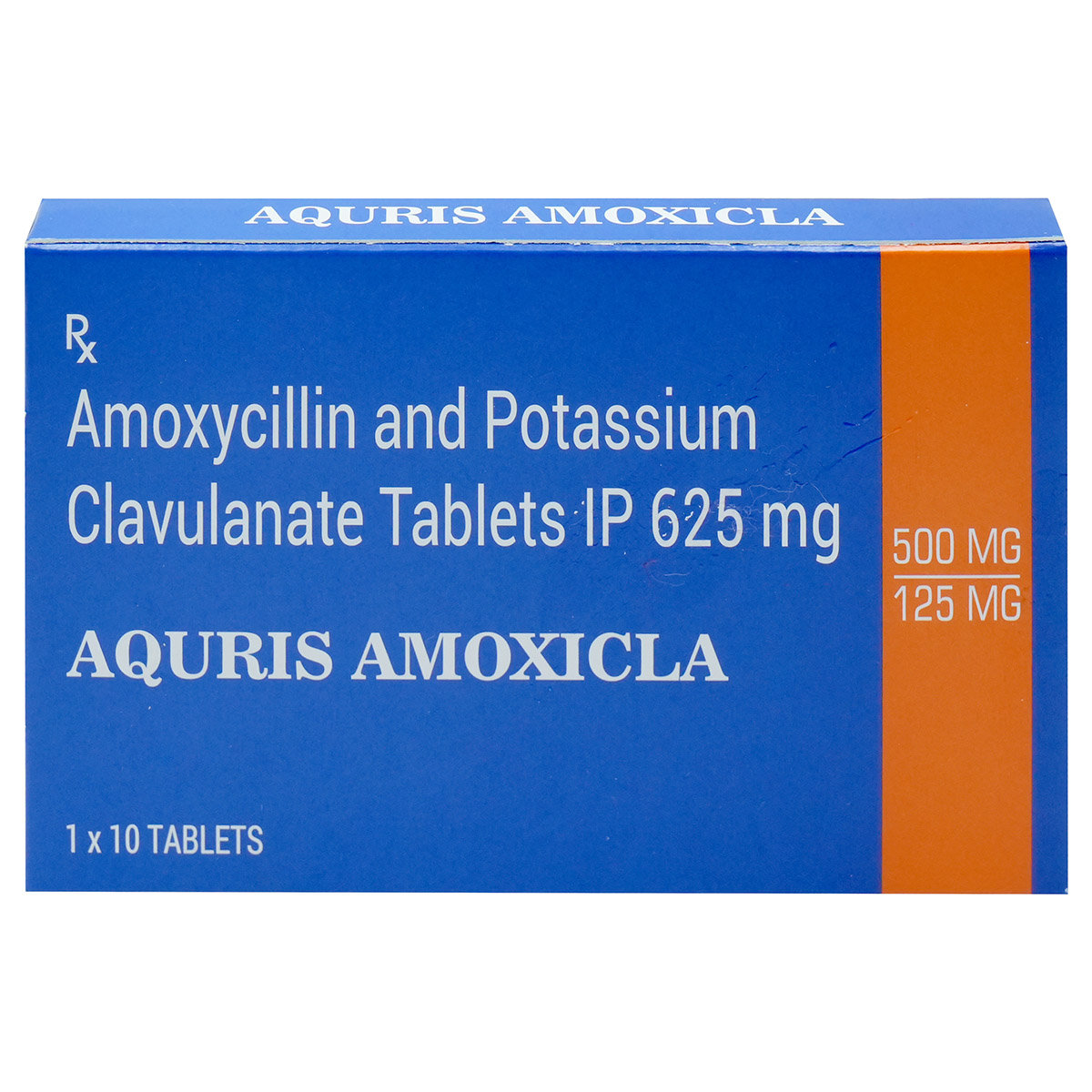 Aquris Amoxicla Tablet 10's, Pack of 10 TabletS Aquris Amoxicla Tablet 10's, Pack of 10 TabletS
