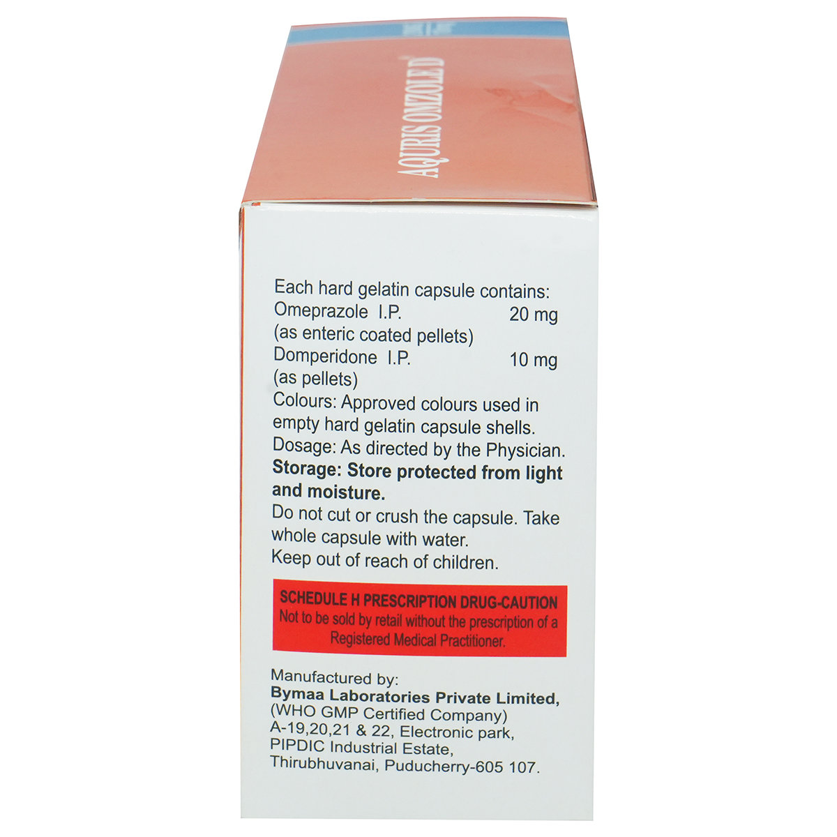 Aquris Omzole D Capsule 10's, Pack of 10 CapsuleS Aquris Omzole D Capsule 10's, Pack of 10 CapsuleS