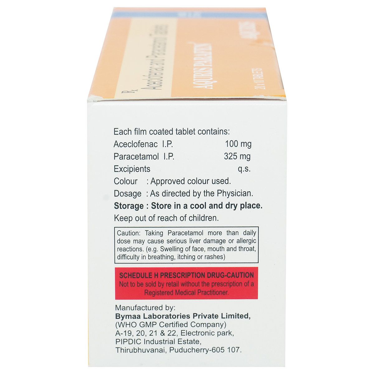 Aquris Parafen Tablet 10's, Pack of 10 TabletS Aquris Parafen Tablet 10's, Pack of 10 TabletS