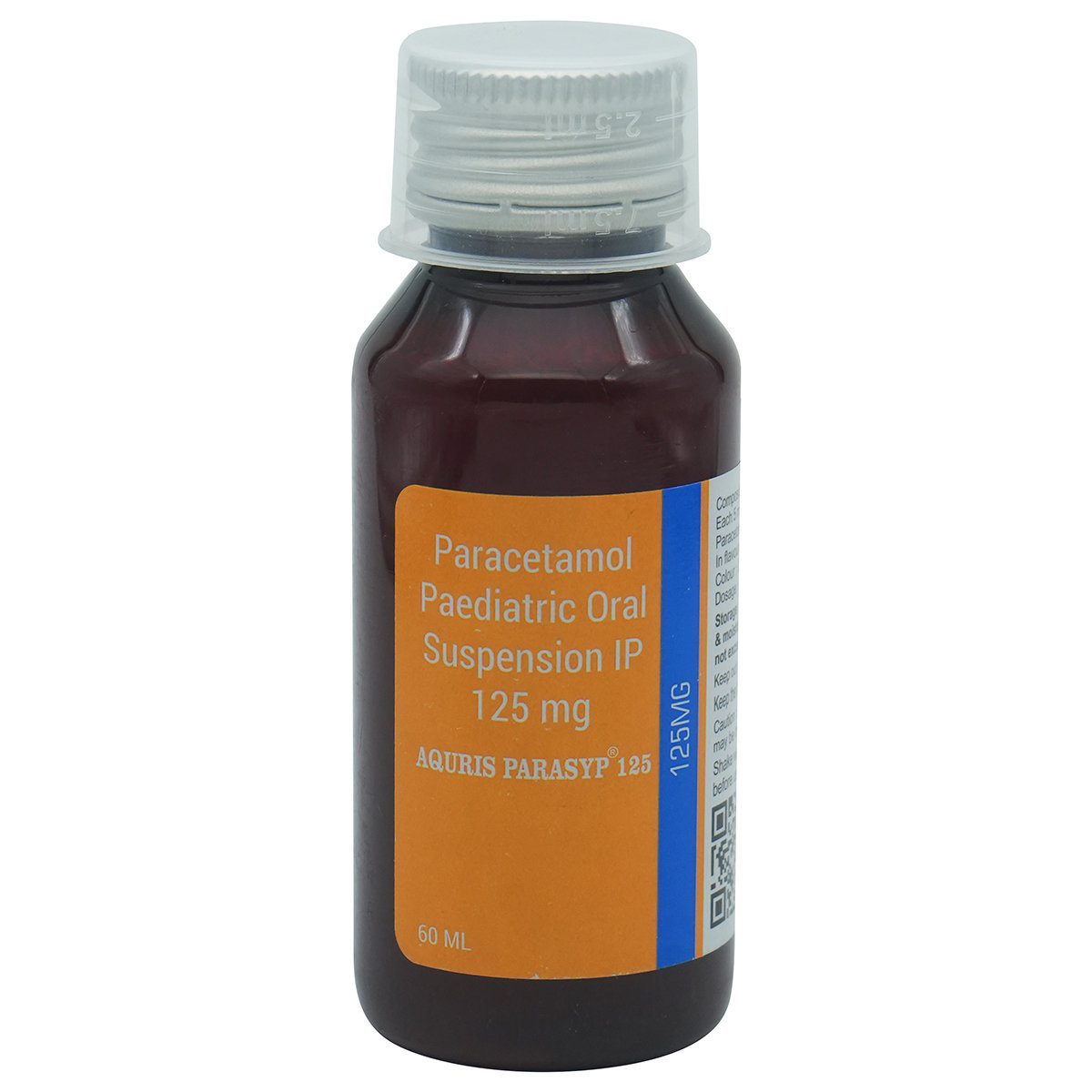 Aquris Parasyp 125 Paediatric Oral Suspension 60 ml, Pack of 1 Aquris Parasyp 125 Paediatric Oral Suspension 60 ml, Pack of 1
