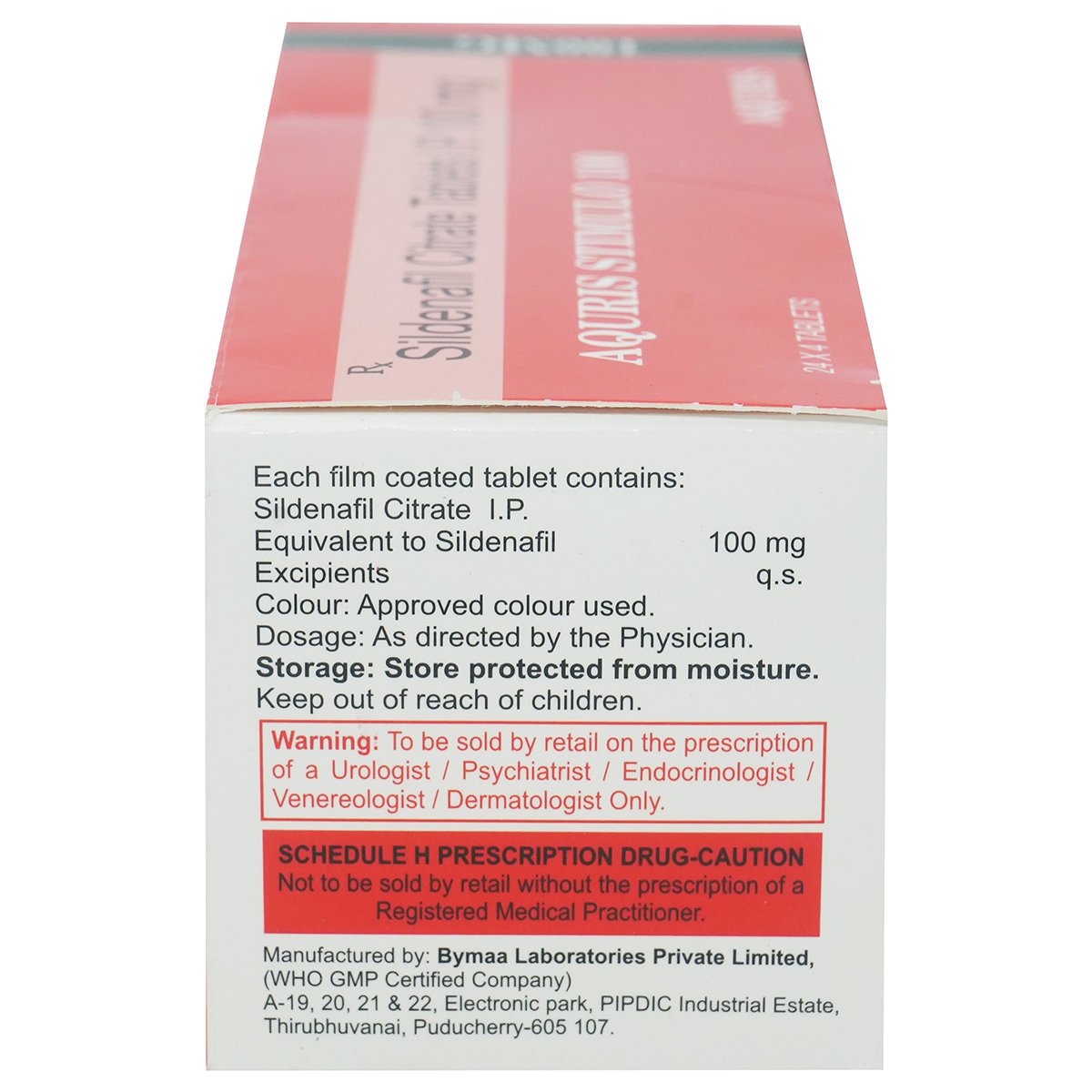 Aquris Stimulo 100 Tablet 4's, Pack of 4 Aquris Stimulo 100 Tablet 4's, Pack of 4