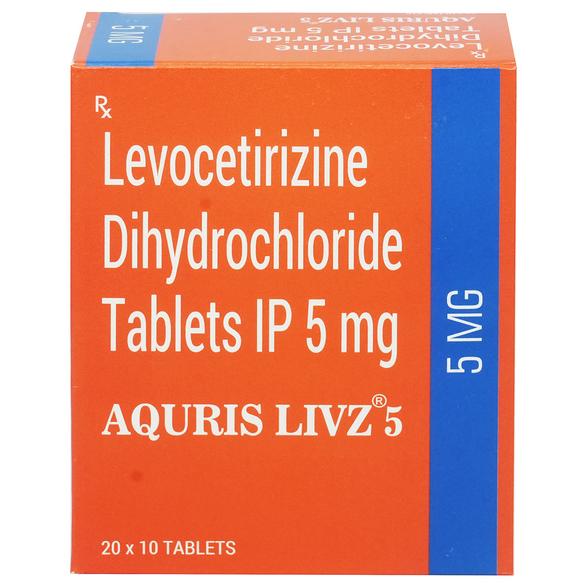 Aquris Livz 5 Tablet 10's, Pack of 10 Aquris Livz 5 Tablet 10's, Pack of 10
