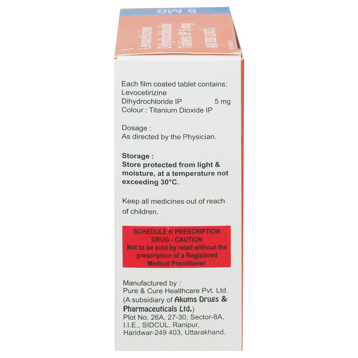 Aquris Livz 5 Tablet 10's, Pack of 10 Aquris Livz 5 Tablet 10's, Pack of 10