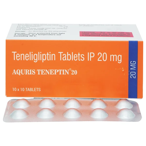 Aquris Teneptin 20 Tablet 10's