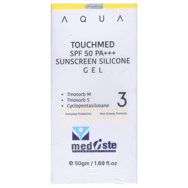Aqua Touchmed Spf50 Pa+ Silicone Sunscrn Gel, 50 gm