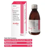 Aralka Oral Solution 150Ml, Pack of 1 SOLUTION