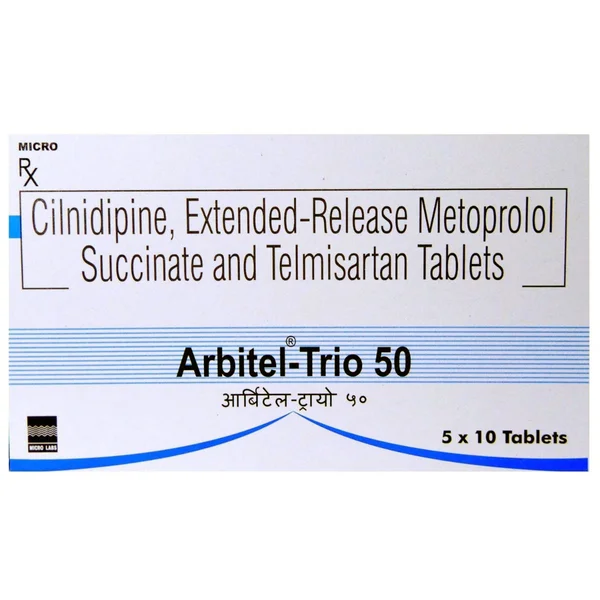 Arbitel-Trio 50 Tablet 10's