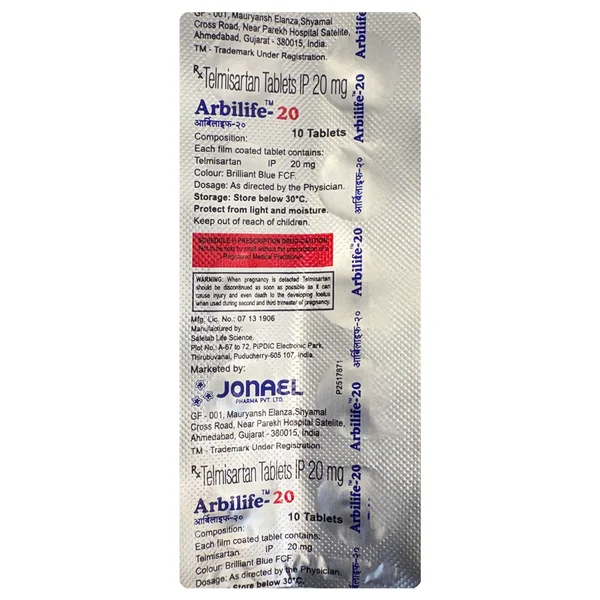 Arbilife-20 Tablet 10's