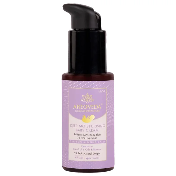 Areoveda Deep Moisturising Baby Cream, 50 gm, Pack of 1