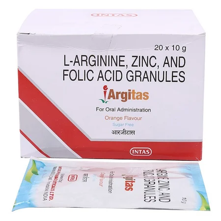 Argitas Sugar Free Orange Flavour Granules 10 gm