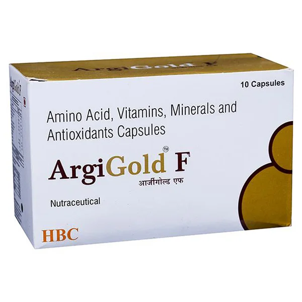Argigold F Capsule 10's