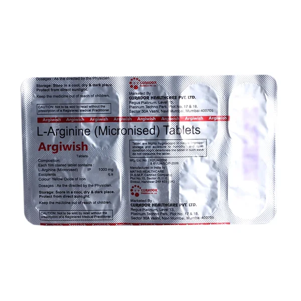 Argiwish 1000 Tablet 10's