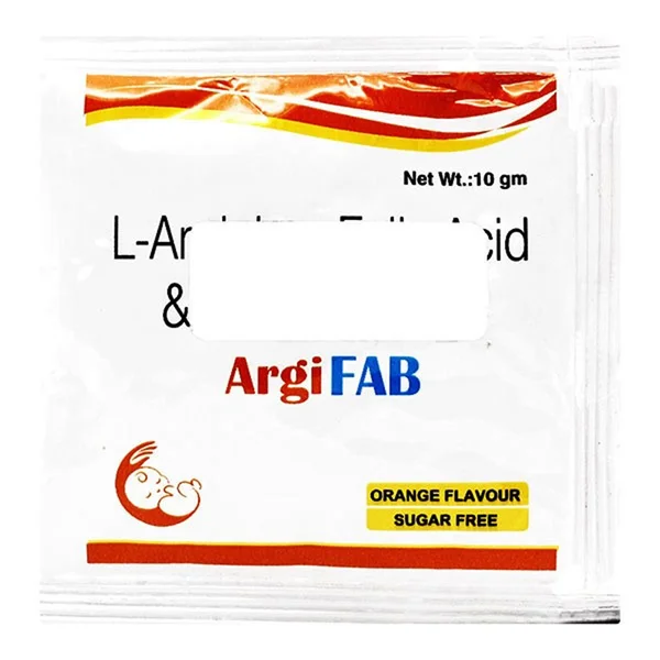 Argifab Sugar Free Orange Granules 10 gm, Pack of 1 Granules