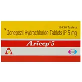 Aricep 5 Tablet 10's, Pack of 10 TABLETS