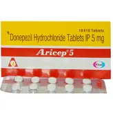Aricep 5 Tablet 10's, Pack of 10 TABLETS