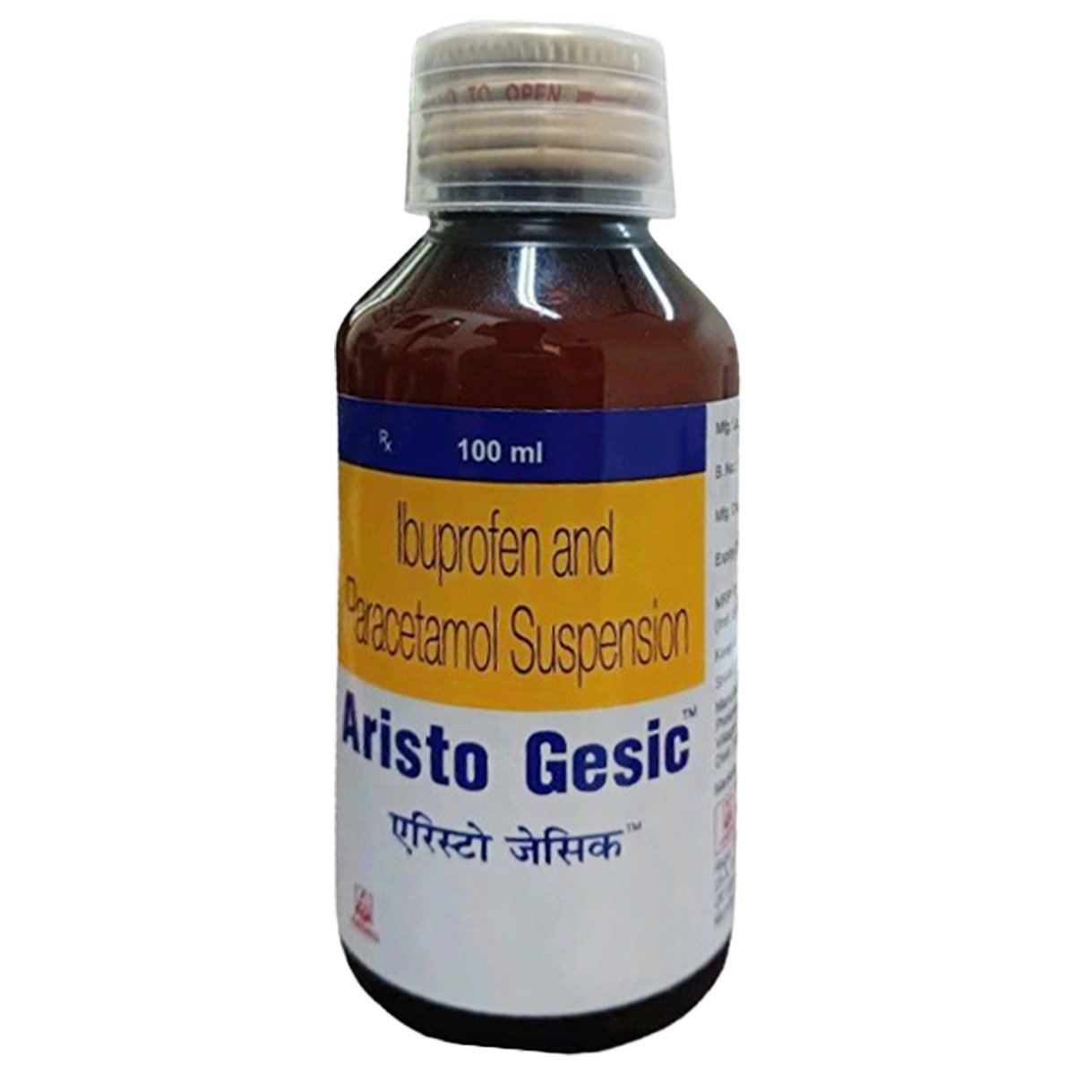 Aristo Gesic Oral Suspension 100 ml Aristo Gesic Oral Suspension 100 ml