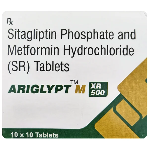 Ariglypt-M XR 500 Tablet 10's