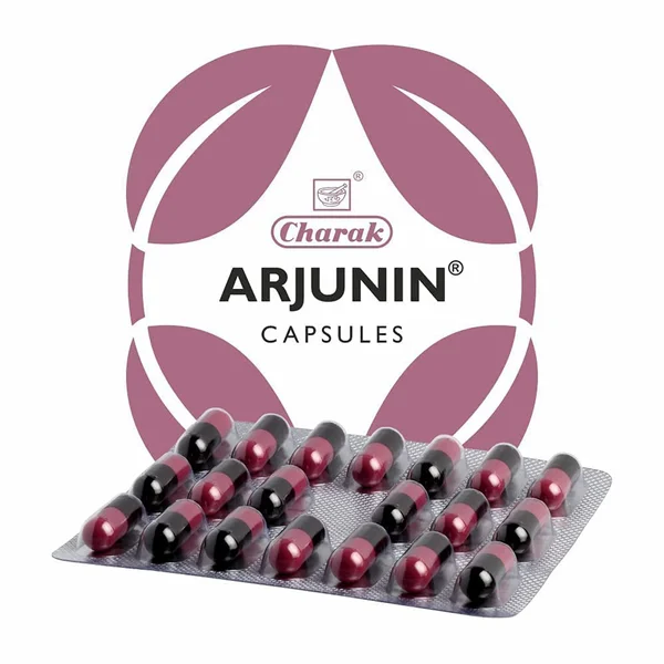 Charak Arjunin, 20 Capsules, Pack of 20