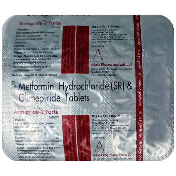 Armipride-2 Forte Tablet 15's