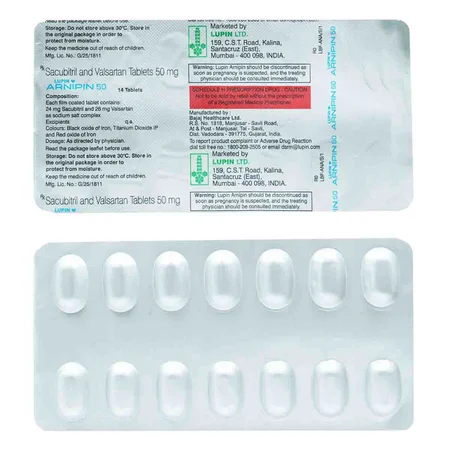Arnipin 50 Tablet 14's
