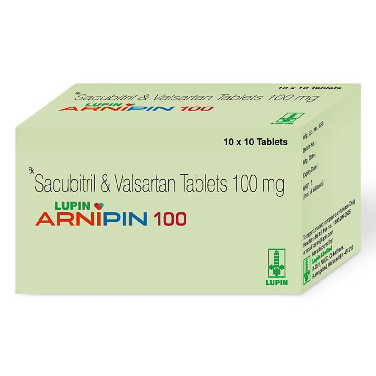 Arnipin 100 Tablet 10's, Pack of 10 Arnipin 100 Tablet 10's, Pack of 10