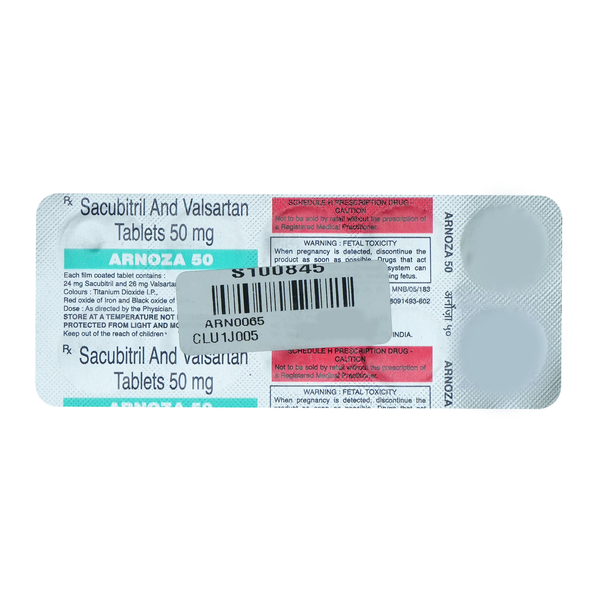 Arnoza 50 Tablet 10's, Pack of 10 TabletS Arnoza 50 Tablet 10's, Pack of 10 TabletS