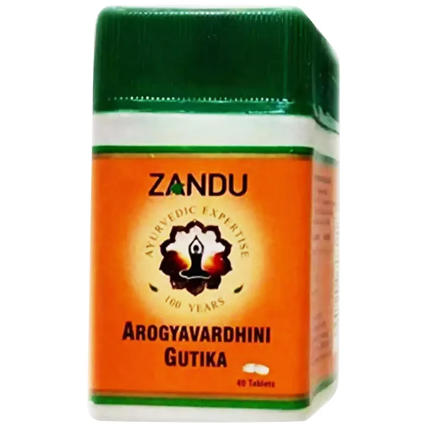 Zandu Arogyavardhini Gutika, 40 Tablets