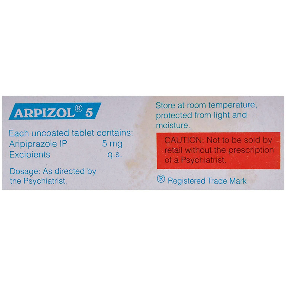 Arpizol 5 Tablet 10's, Pack of 10 TABLETS Arpizol 5 Tablet 10's, Pack of 10 TABLETS