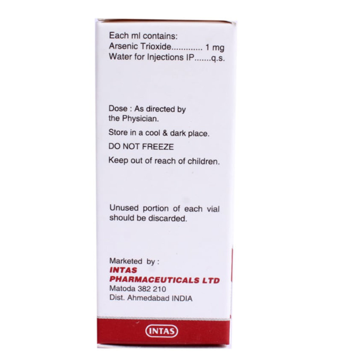 Arsenox Injection 10 ml, Pack of 1 Injection Arsenox Injection 10 ml, Pack of 1 Injection