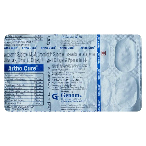 Artho Cure Tablet 10's, Pack of 10