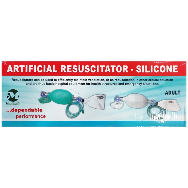 Medisafe Artificial Resuscitator-Silicone Adult