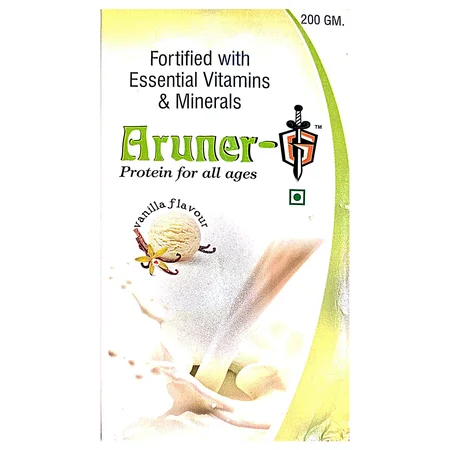 Aruner-G Vanilla Flavour Protein Powder, 200 gm