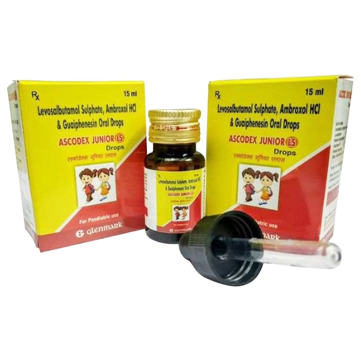 Buy Ascodex Junior LS Paediatric Oral Drops 15 ml Online