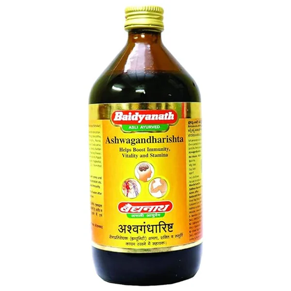 Shree Baidyanath Ashwagandharishta Syrup, 450 ml