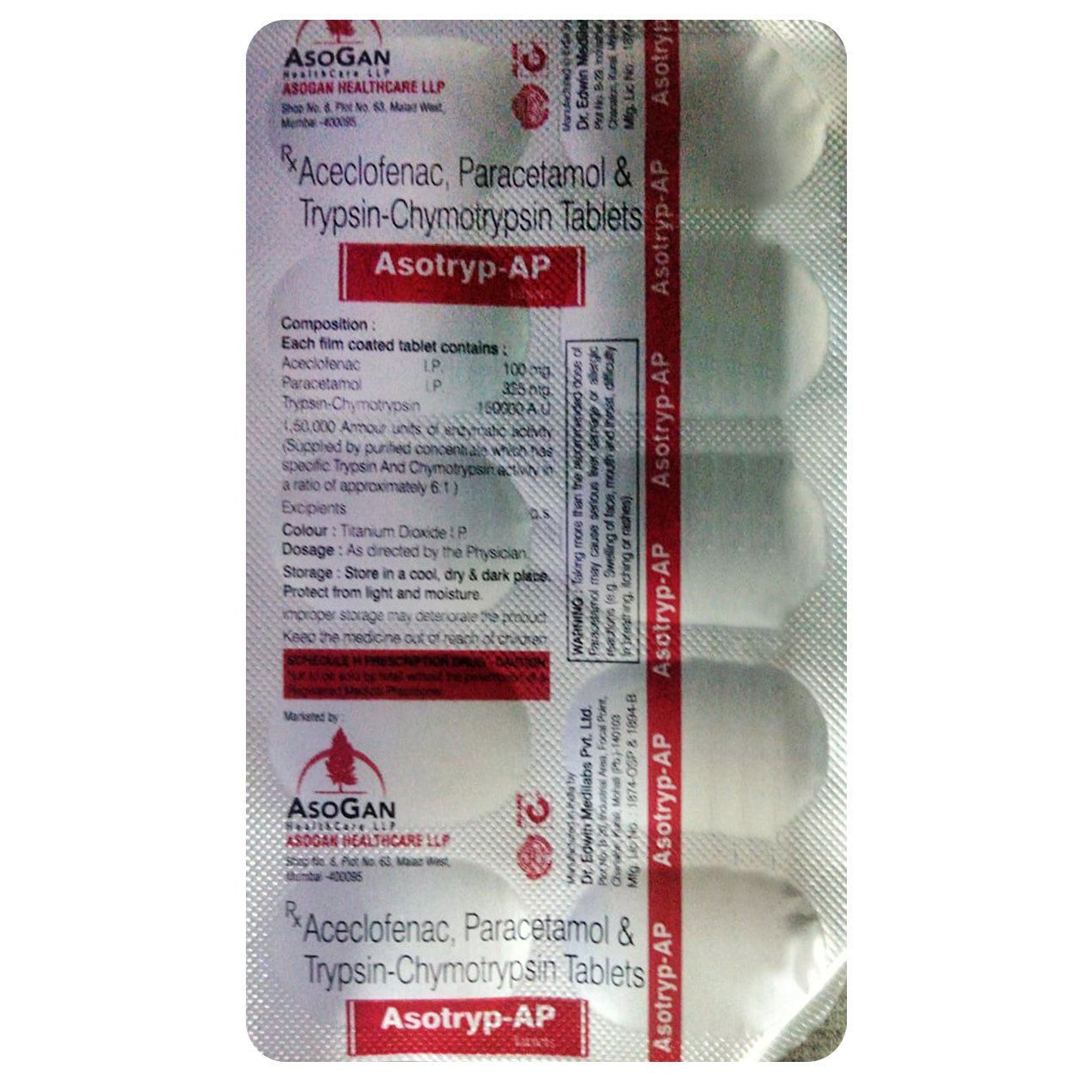Asotryp-AP Tablet 10's, Pack of 10 Asotryp-AP Tablet 10's, Pack of 10