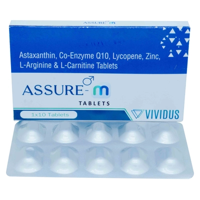 Assure-M Tablet 10's, Pack of 10