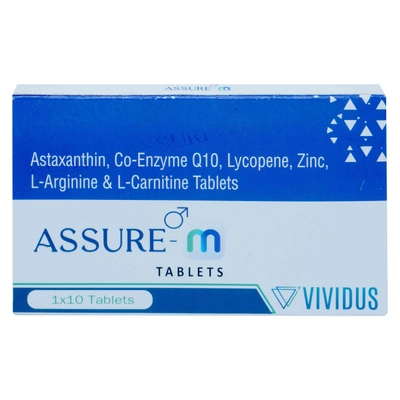 Assure-M Tablet 10's, Pack of 10