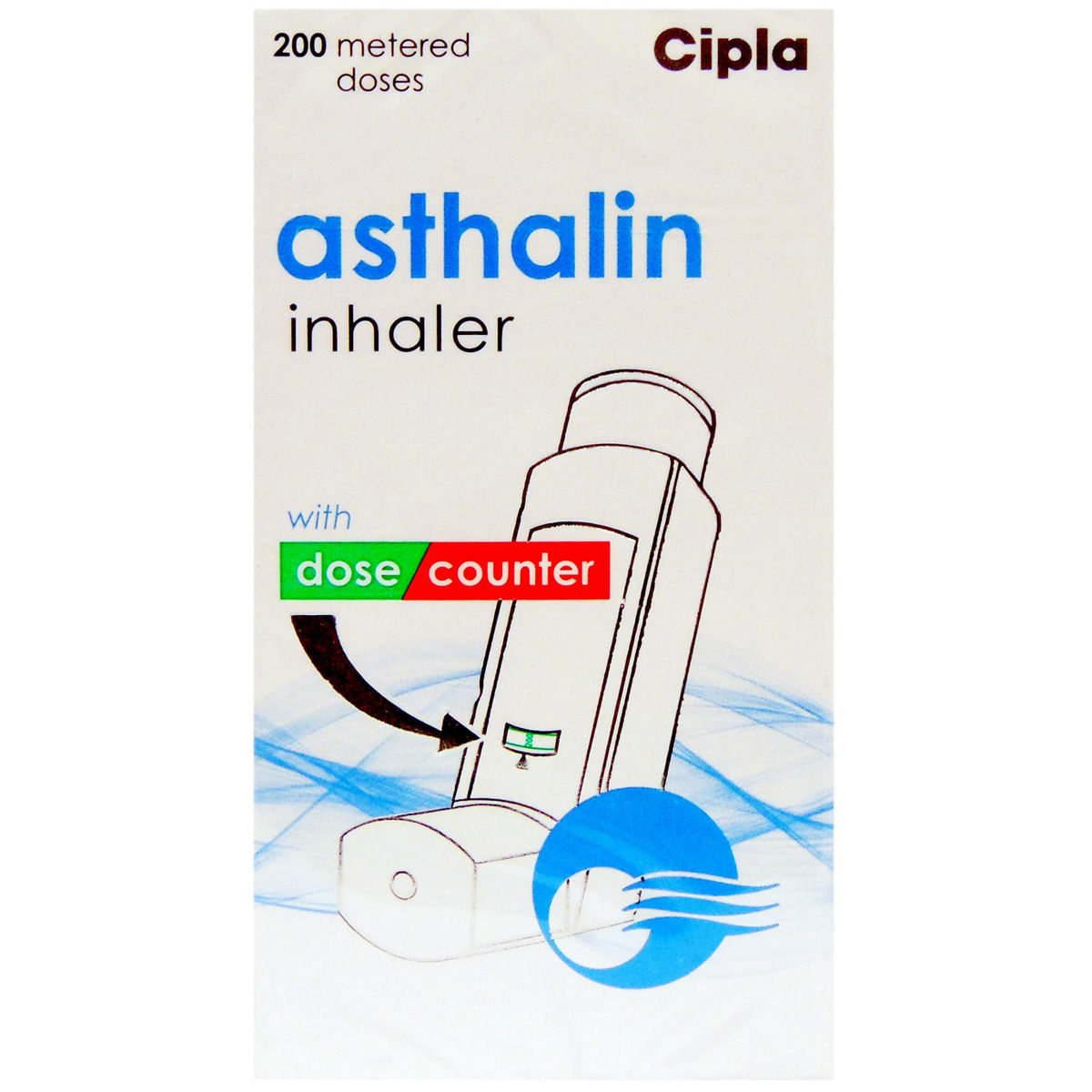 Buy Asthalin 100 mcg Inhaler 200 Mdi Online