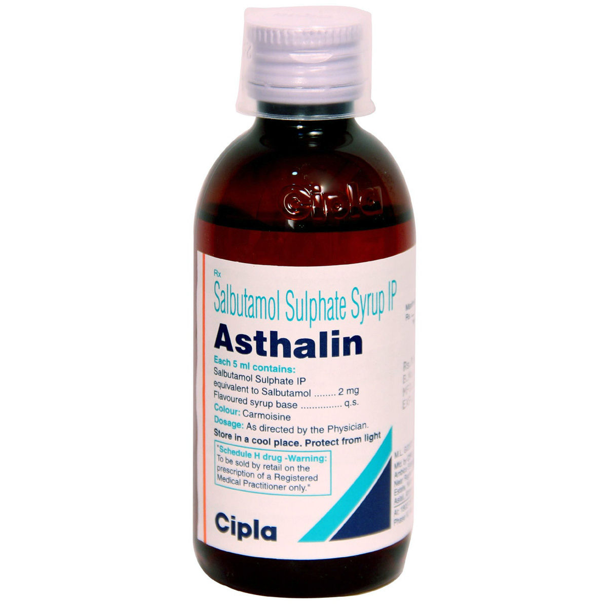 Buy Asthalin Syrup 100 ml Online