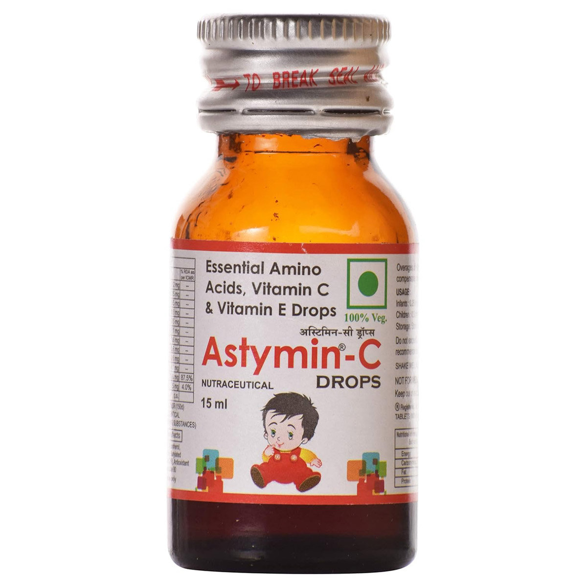 Astymin C Oral Drops 15 ml, Pack of 1 Astymin C Oral Drops 15 ml, Pack of 1